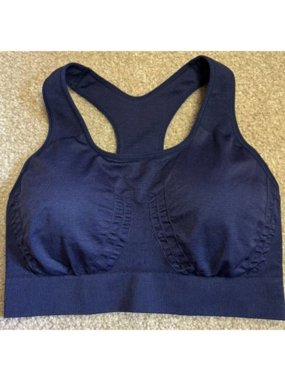 TrueKind Bra Shapermint Racerback M Sports Bra Navy Blue